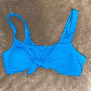 Blue bikini top from Cupshe. Size small